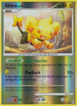 Shinx (Shiny) SH12/99 - Reverse Holofoil