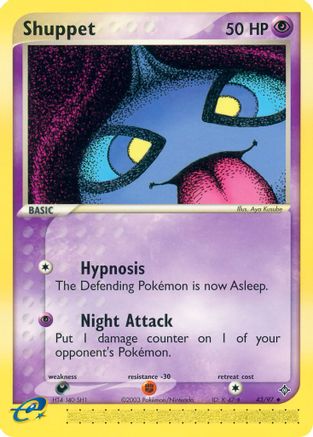 Shuppet 43/97 - Reverse Holofoil