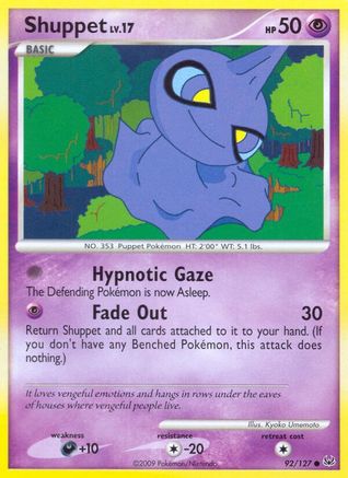 Shuppet 92/127 - Reverse Holofoil