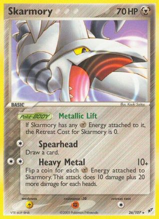 Skarmory 26/107 - Reverse Holofoil