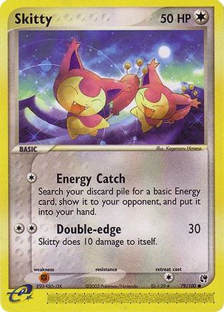 Skitty 79/100 - Reverse Holofoil