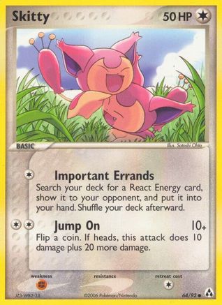 Skitty 64/92 - Reverse Holofoil