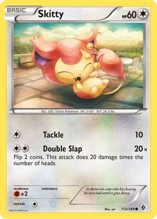 Skitty 113/149 - Reverse Holofoil