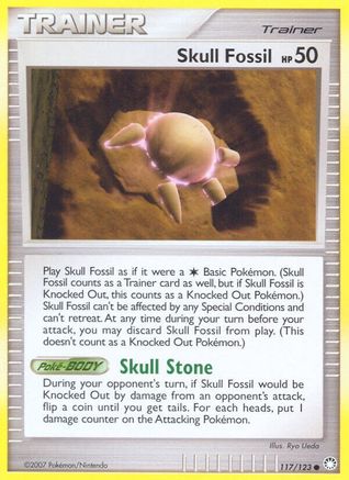 Skull Fossil 117/123 - Reverse Holofoil