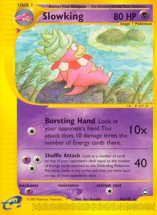 Slowking 34/147 - Reverse Holofoil