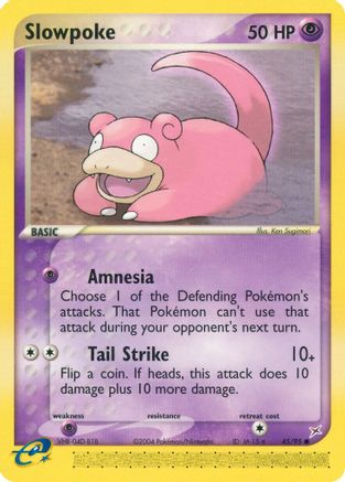 Slowpoke 45/95 - Reverse Holofoil