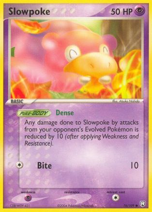 Slowpoke 76/109 - Reverse Holofoil