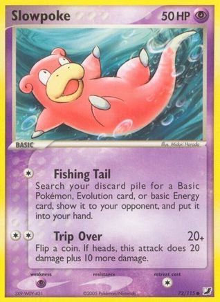 Slowpoke 72/115 - Reverse Holofoil