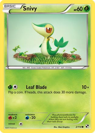 Snivy (2) 2/114 -