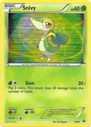 Snivy - BW01 BW01/101 - Holofoil