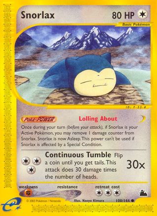 Snorlax 100/144 -