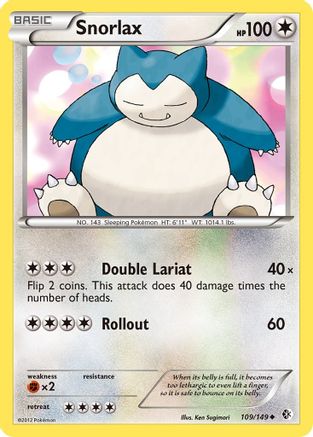 Snorlax 109/149 -