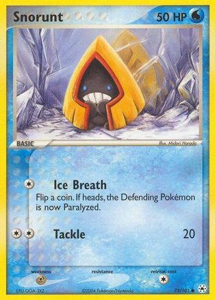 Snorunt 73/101 - Reverse Holofoil