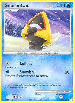 Snorunt 100/123 -