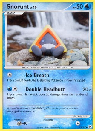 Snorunt 75/99 -