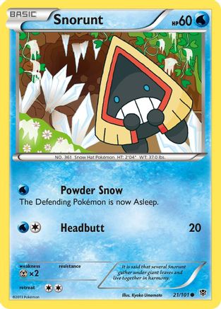 Snorunt 21/101 - Reverse Holofoil