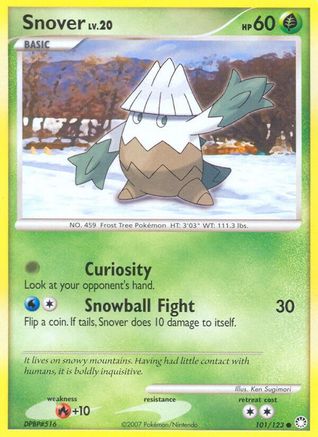 Snover 101/123 - Reverse Holofoil