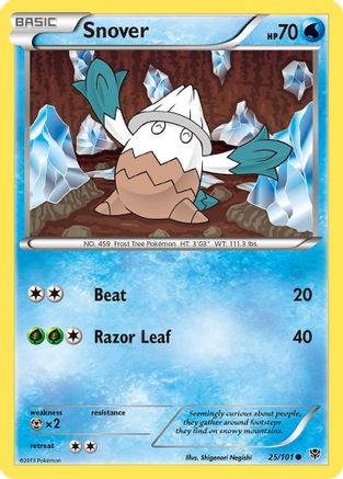 Snover 25/101 - Reverse Holofoil