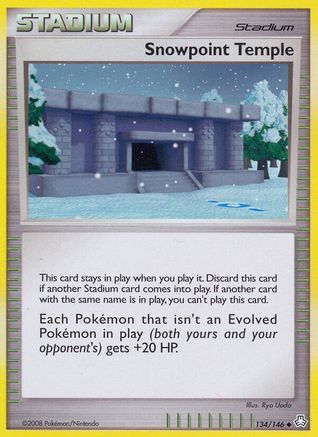 Snowpoint Temple 134/146 - Reverse Holofoil