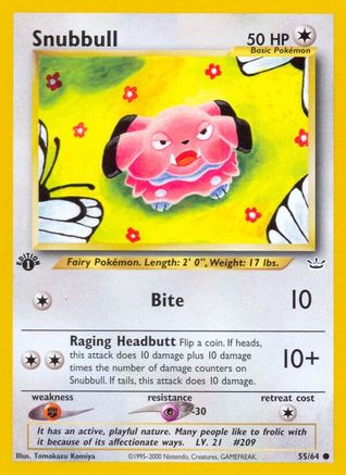 Snubbull 55/64 - 1st Edition