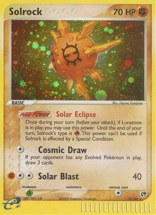 Solrock 13/100 - Holofoil