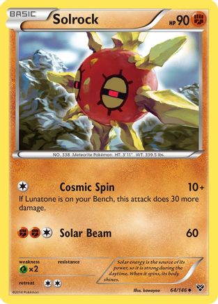 Solrock 64/146 - Reverse Holofoil