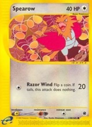 Spearow 130/165 - Reverse Holofoil