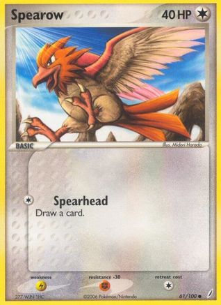 Spearow 61/100 -