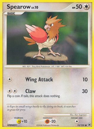 Spearow 74/100 -