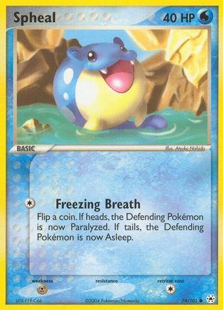 Spheal 74/101 - Reverse Holofoil