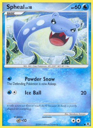 Spheal 82/111 - Reverse Holofoil