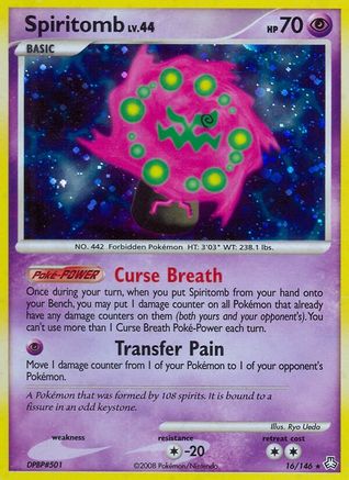 Spiritomb 16/146 - Holofoil