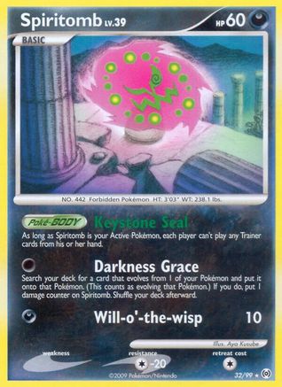 Spiritomb 32/99 - Reverse Holofoil