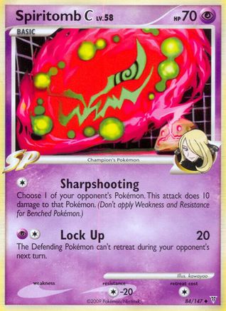 Spiritomb C 84/147 - Reverse Holofoil