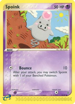 Spoink - 73/97 73/97 - Reverse Holofoil