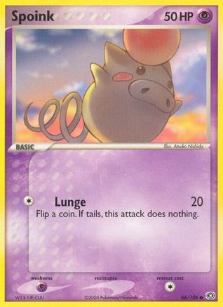 Spoink - 066/106 66/106 - Reverse Holofoil