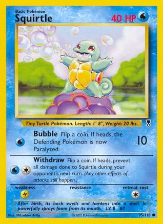 Squirtle 95/110 - Reverse Holofoil