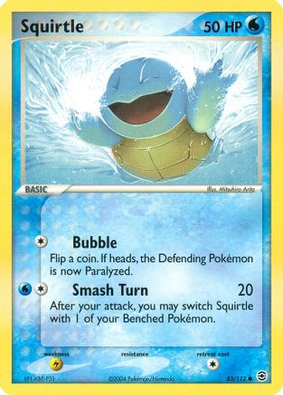 Squirtle - 083/112 83/112 -