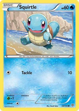 Squirtle 24/135 - Reverse Holofoil