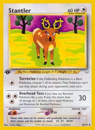 Stantler 38/64 - 1st Edition