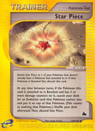 Star Piece 139/144 - Reverse Holofoil