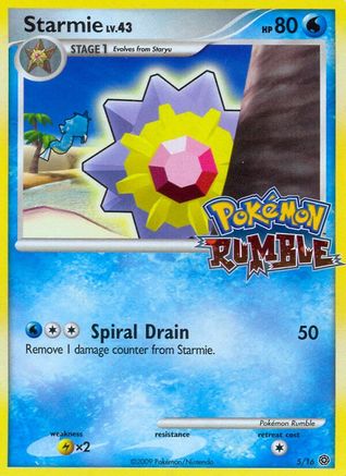 Starmie 5/16 -