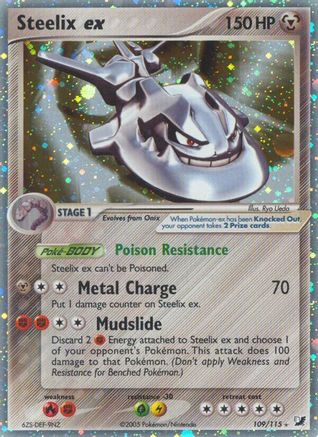 Steelix ex 109/115 - Holofoil