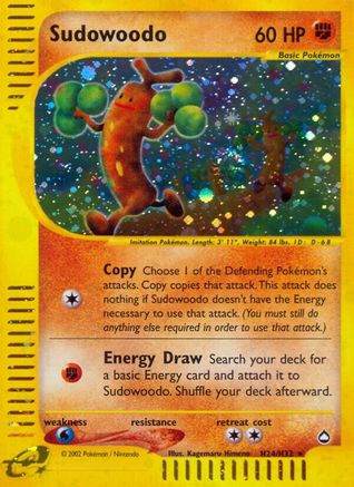 Sudowoodo (H24) H24/147 - Holofoil