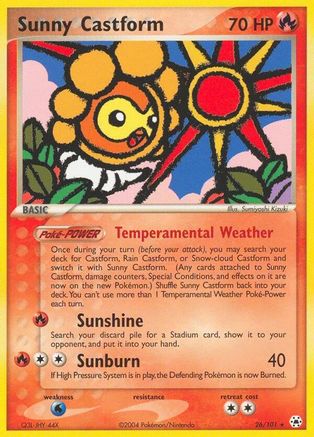 Sunny Castform 26/101 -