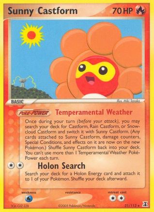 Sunny Castform 31/113 -