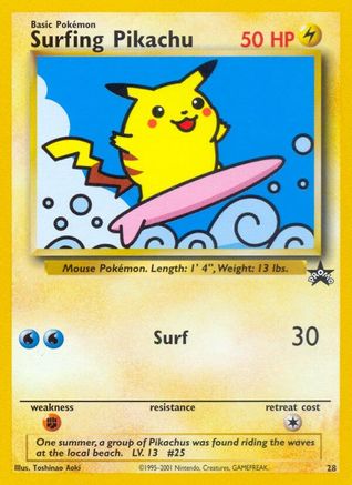 Surfing Pikachu 28/53 -