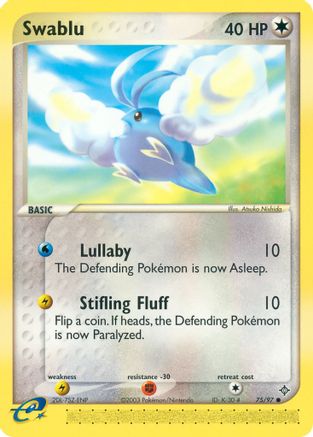 Swablu 75/97 - Reverse Holofoil