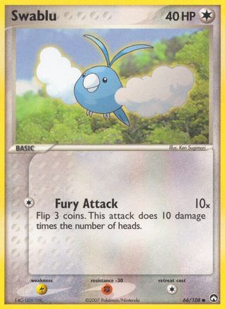 Swablu 66/108 - Reverse Holofoil