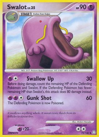 Swalot 72/146 - Reverse Holofoil